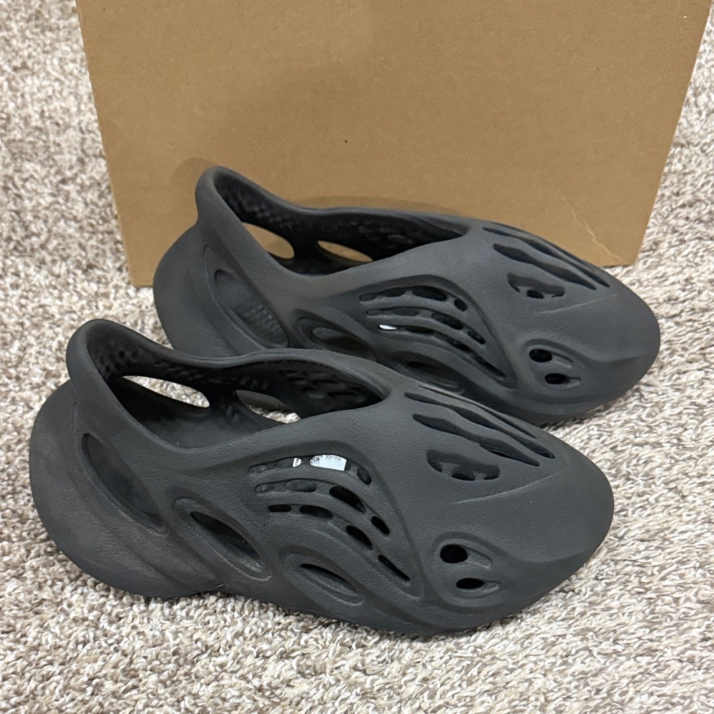Yeezy Black Slip-On Sandals